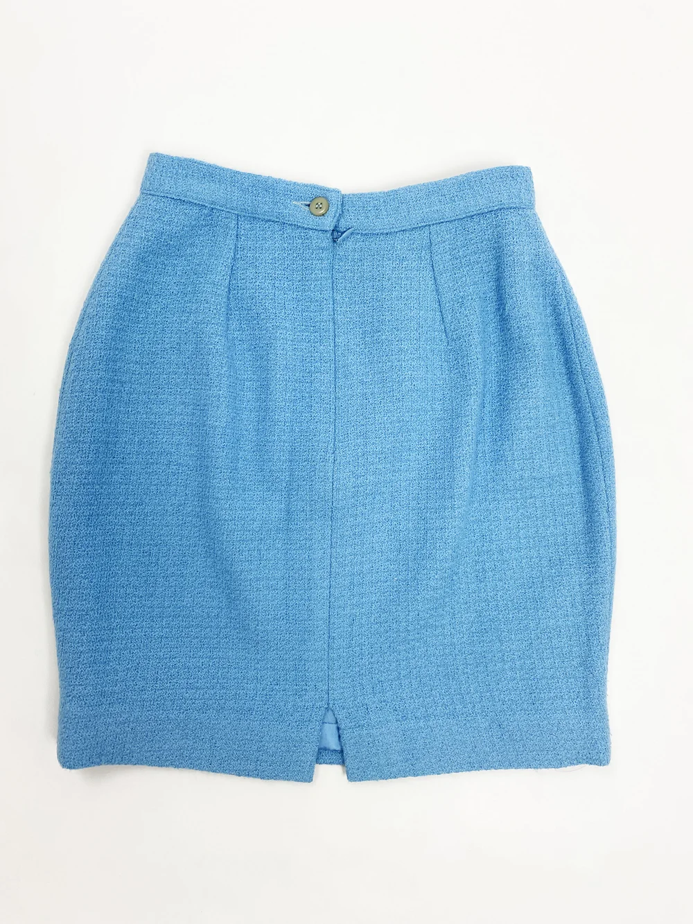 Gianni Versace Versus 90s blue skirt suit — JAMES VELORIA